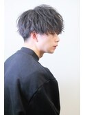 ソフトツイスト　無造作　マッシュ　刈り上げ