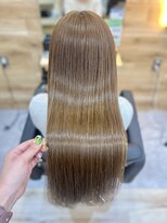 アグ ヘアー ミロ 本厚木店(Agu hair milo) ベージュブラウン×ULTOWAトリートメント