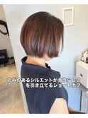 つやめく丸みショートボブ♪20代30代40代