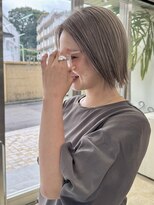 ホワイト キタサンドウ(WHiTE kitasando) 大人ブリーチ 大人ダブルカラー ミルクティーベージュ