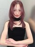 似合わせ韓国レイヤー×うる艶レッドカラー× oggiotto 4種ダメージケアTR