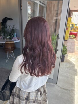 イェスオキナワ(yes okinawa) 透明感！ピンクブラウン