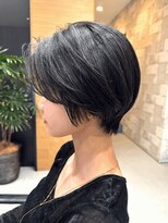 ザ シー 海老名(The C)&nbsp;ハンサムショート 小顔カット グレージュ 透明感カラー