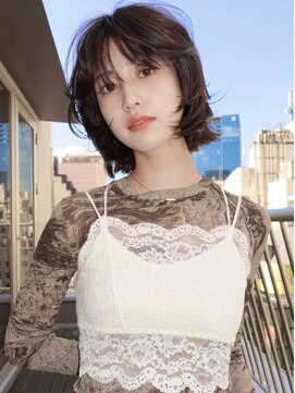 スタニング 渋谷(STUNNING.) レイヤーボブ/ウルフボブ/ハッシュボブ／切りっぱなしボブ