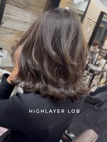 トルネード(TORNADO)&nbsp;外国人風ハイレイヤーロブビターグレージュ　n7.11.3