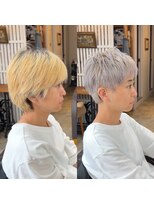 ココヘアメイク(KOKO hair make) ハイトーンショート