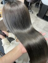 リンクミリ(Link mili)&nbsp;【グレージュ】レイヤーカット/髪質改善/韓国ヘア