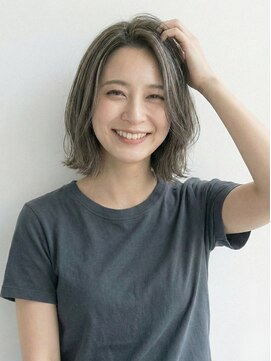アンドヘアサロン(AND hair salon) イメチェン/ハイライト/切りっぱなしボブ/外はねくびれヘア