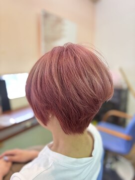 フィールモード ワイアールピー 野比駅前店(FEEl MODE YRP) サーモンピンクカラー