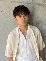 キュー(Cue_) クリームパーママッシュウルフソフトツイストニュアンスパーマ