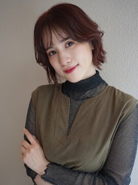 ブゾン(buZon) 【buZonブゾン】大人可愛いくびれショート
