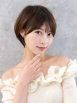 エスドットブルーム 梅田店(S.BROOM) 透明感ベージュ/大人ショート