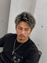 メンズ ラピス(Men's Lapis)&nbsp;縦落ちツイスパ