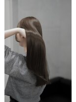 ネイヴィル 銀座(navile)&nbsp;くすみグレージュ×酸性ストレート