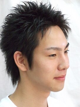 ウルトラキューブアットイノウエ(Ultra CUBE at Inoue) ショートウルフ黒髪