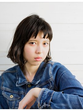 ステップバイステップ(STEP BY STEP) ルーズパーマ×ショートバング