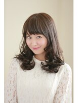 セレスト なんば店(CELESTE)&nbsp;暗髪カラーのツヤ感セミロング【なんば店】