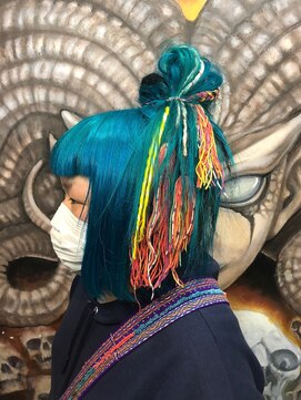 ゾーマ(ZOUMA) 毛糸まぜまぜボリュームヘア　エクステ