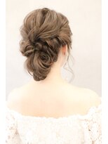 ネオリーブニコ 大井町店(Neolive Nico)&nbsp;ウェディングヘア　ブライダル　クラシカルヘア　シニヨンヘア