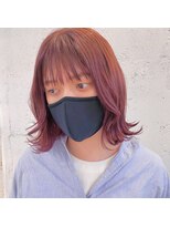 レンク(LENC)&nbsp;ブリーチなし×ピンクカラー