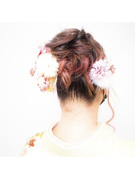 ヘアーサロン アモル(HAIR SALON Amor) #ヘアセット #成人式 #下関