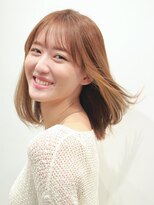 アース 福岡天神赤坂店(HAIR & MAKE EARTH)&nbsp;ワンカール肩上ミディアム