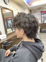 ムーブ(Moob)&nbsp;マッシュウルフ×"ツイストスパイラルパーマ"【別府】