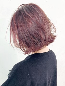 リヴ(LIV) ピンクカラー/ボブ/[大阪箕面駅/ショート]