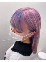 キジ(KIJI) ★ブルーバイオレット×ホワイトピンク★