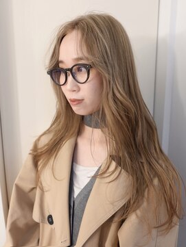 レコ 渋谷(LECO) ケアブリーチハイトーンロングベージュ