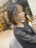 【親子ご夫妻ご来店】イノアカラー＋カット＋tr  カット＋シャンプー