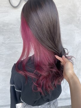 メゾンウィット(Maison Wit) インナーカラーピンク