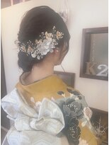 ヘアーメイク ケーツー(Hair Make K2)&nbsp;成人式女神スタイル