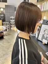 スミヤ(SUMIYA)&nbsp;大人可愛い20代30代40代50代黒髪前下がりショートボブ/鹿児島