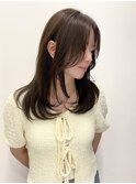 小顔レイヤーカット/ミディアムレイヤー/レイヤーロング