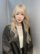 ペレ 梅田(PELE) 前髪/アンブレラカラー/こなれミディ/イメチェン/ウェーブパーマ