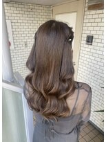 フェリーチェ(Felice)&nbsp;ハーフツイン　ハーフアップ　ライブヘア　二次会ヘア