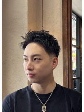 ディスパッチヘアー 甲子園店(DISPATCH HAIR) アップバングスタイル