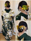 大人っぽくクラシックなヘアアレンジ☆