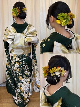 ヘアーメイク ツインズ(Hair Make TWINS) 大人っぽくクラシックなヘアアレンジ☆