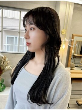 アルコイリスバイドールヘアー(ARCOIRIS by Dollhair) ブラックカラー/暗めカラー/大人ガーリー/くびれヘア