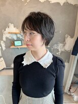 エイチヘア(h hair)&nbsp;【hhair 四条大宮】黒髪ショートパーマ