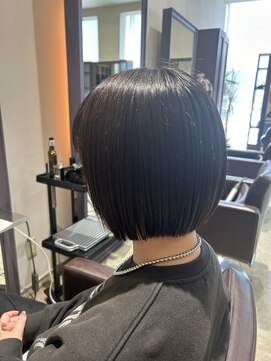 シャンプーボーイ セントラル 博多(SHAMPOO BOY central) ショート/ショートボブ/切りっぱなし/博多