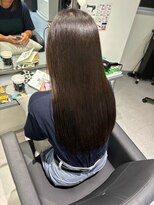 キング 高槻(K!ng) 縮毛矯正髪質改善ハイライトレイヤーカット枚方美容室エクステ