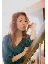 ルナルナ 山形南店(LUNA LUNA)&nbsp;くせ毛風かきあげグラマラスロング