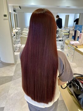 エミィ(emii.) ピンクブラウン/カシスピンク/艶髪/スーパーロング