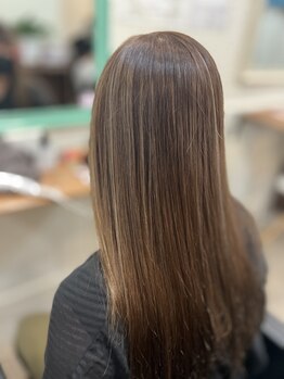 オーガニックカラー専門店 リリー 天理店(Lily)の写真/頭皮に優しいハーブカラーで、髪に優しく、ツヤ感も◎ダメージレスで、髪本来の美しさを引き出す♪
