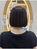 40代50代小顔丸みボブ◎シルエット大人可愛い