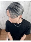前下がりマッシュ×シャドールーツカラー