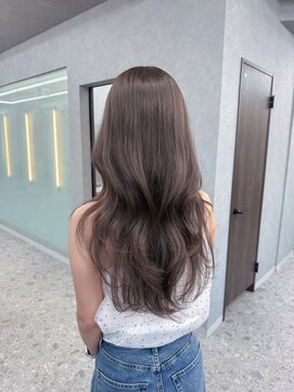 ボタン ハカタ(VOTAN hakata) 【柿本真優】グレージュカラー/透明感カラー/レイヤーカット